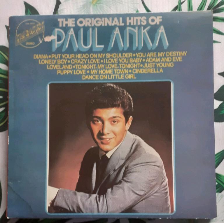 LP Paul Anka - The original hits of ..., Ophalen of Verzenden, Gebruikt, 12 inch