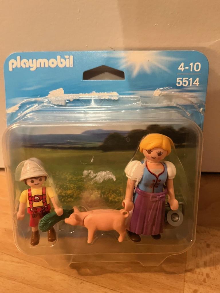 Playmobil 5514 DuoPack Boerin en zoon, Enlèvement ou Envoi, Utilisé, Ensemble complet