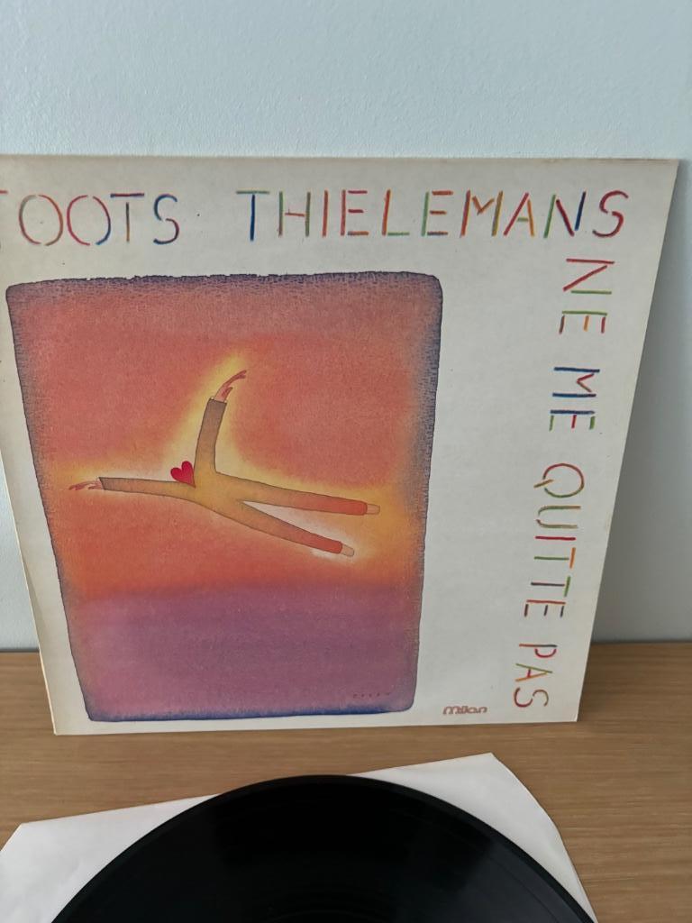 Lp - Toots Thielemans - ne me quitte pas, Cd's en Dvd's, 1980 tot heden, Ophalen of Verzenden, Zo goed als nieuw, 12 inch