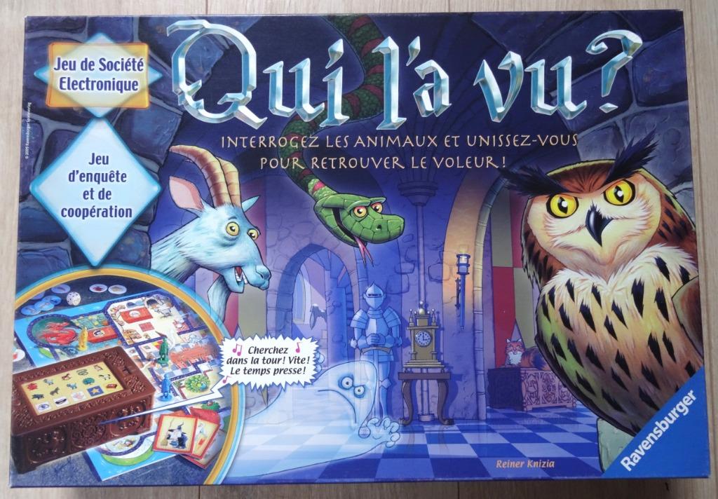 Qui l'a vu ? Jeu de société Ravensburger, Trois ou quatre joueurs, Enlèvement, Comme neuf, Ravensburger
