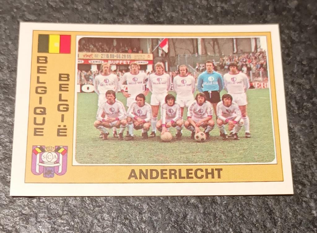 PANINI EURO FOOTBALL #3 ANDERLECHT, Verzamelen, Ophalen of Verzenden, Zo goed als nieuw
