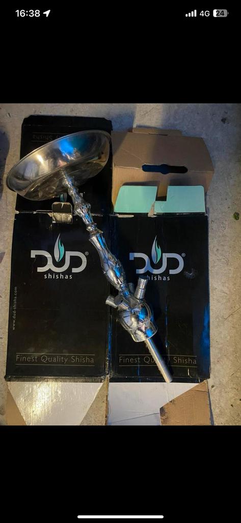 Waterpijp shisha zonder glas, Verzamelen, Rookartikelen, Aanstekers en Luciferdoosjes, Ophalen, Zo goed als nieuw, (Water)pijp