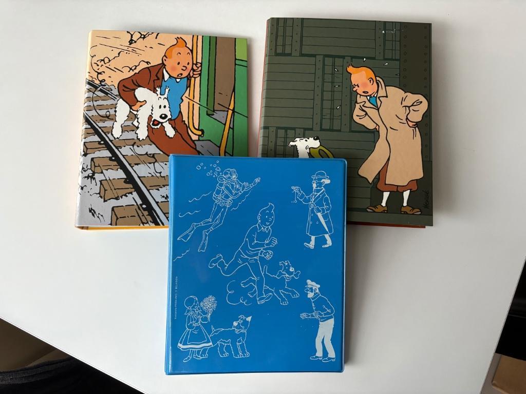 Kuifje 3 A5 kaftjes, Ophalen of Verzenden, Kuifje, Zo goed als nieuw, Gebruiksvoorwerp