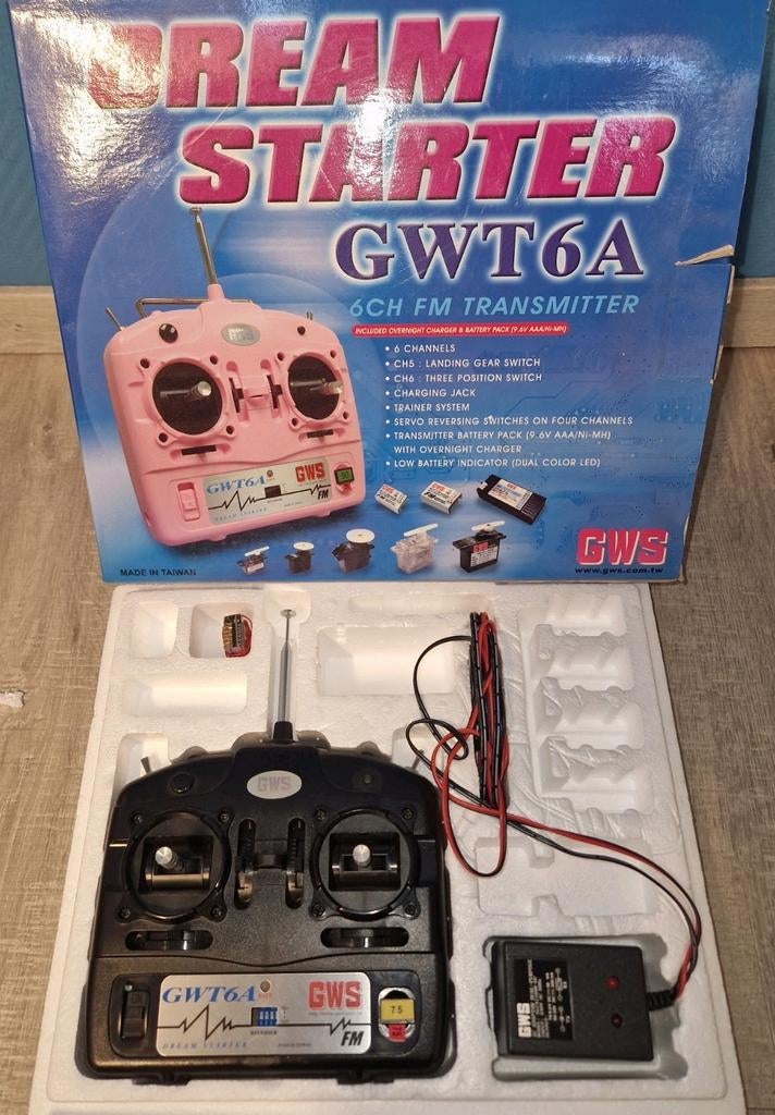 Modélisme émetteur GWS Dream Starter GWT6A, Enlèvement ou Envoi