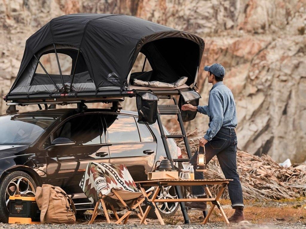 Huur een avontuurlijke DAKTENT voor komend zomerverlof !, Ophalen, Nieuw, Tot en met 3