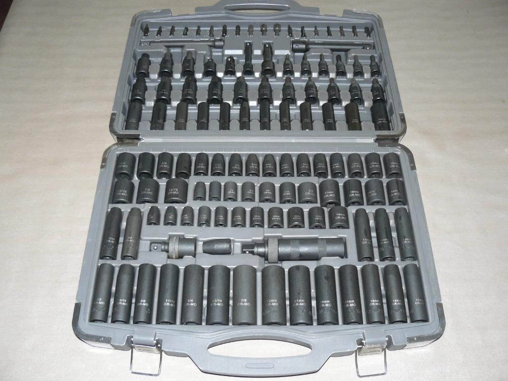 WEEKTOPPER 119-delige slagdoppen- en slagbitsset, Verzenden, Nieuw