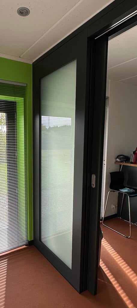 Porte coulissante en bois, Bricolage & Construction, Enlèvement, Porte coulissante, Comme neuf, Bois