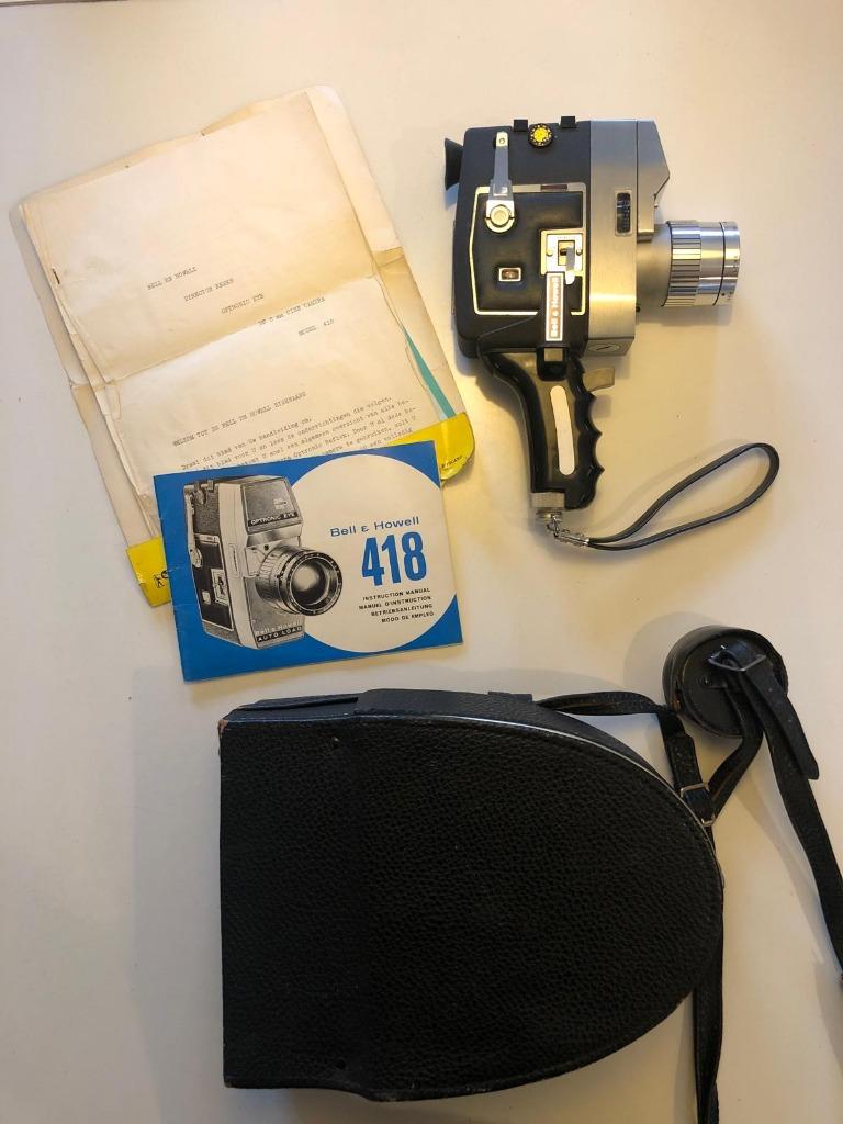 Super 8 Camera Bell & Howell 418 Optronic Eye, Verzamelen, Ophalen of Verzenden, 1960 tot 1980, Filmcamera