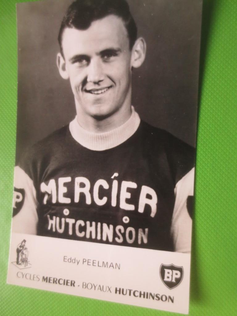 wielerkaart 1969  team mercier  eddy peelman baasrode, Envoi, Comme neuf
