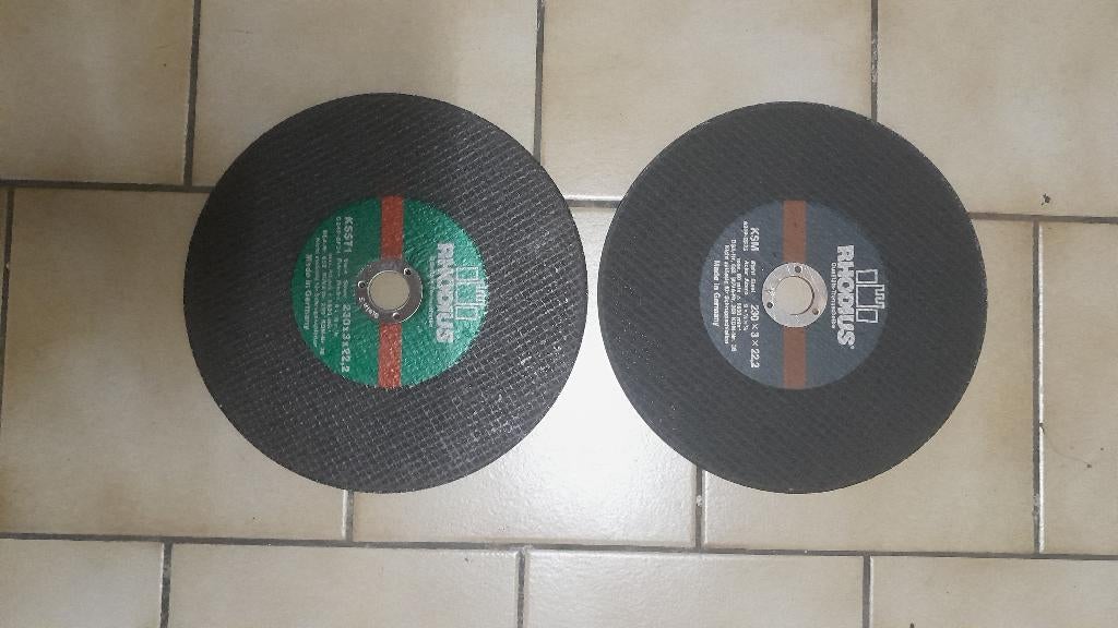 disques 230mm pour disqueuse, Enlèvement