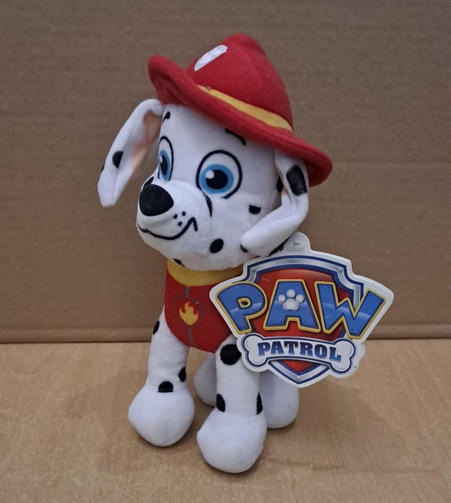 Peluche Paw Patrol Marshall 21 cm (nouvelle), Enlèvement ou Envoi, Neuf, Chien