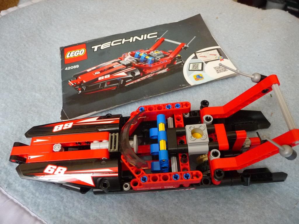 lego technic bateau 42089, Enlèvement ou Envoi, Utilisé, Ensemble complet, Lego