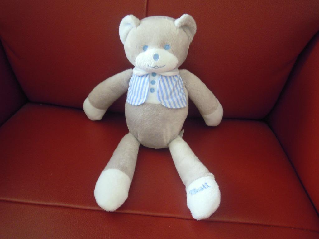 knuffel musti de mustela(doos 108), Kinderen en Baby's, Ophalen of Verzenden, Nieuw, Beer