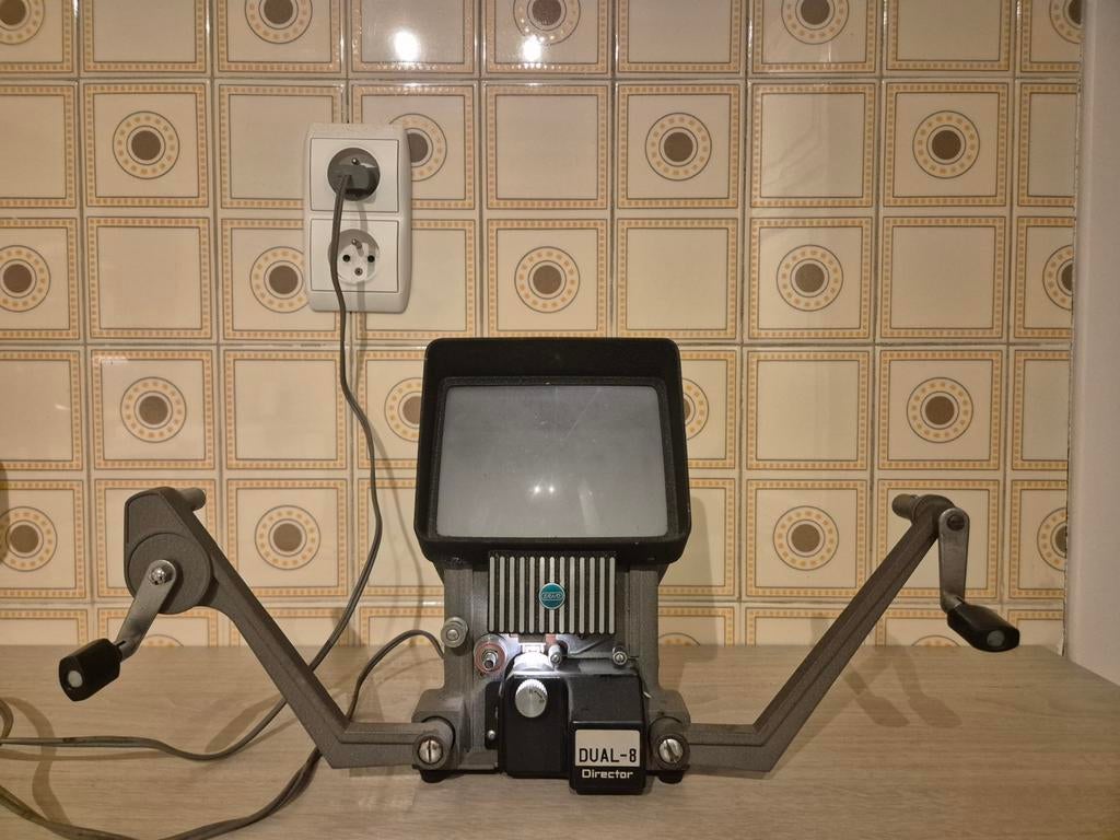 Visionneuse monteuse films Super 8 / Double 8 – ERNO Dual-8, TV, Hi-fi & Vidéo, Accessoires pour projecteurs, Enlèvement