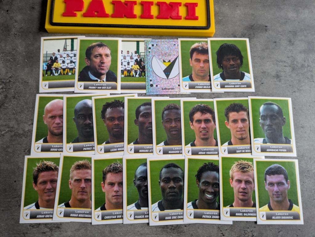 Panini football 2004 SK LOKEREN  22X  voetbal stickers 2004, Verzenden, Nieuw