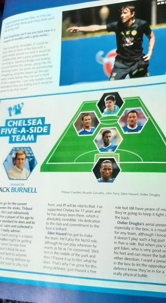 Chelsea fc 2015/2016, Ophalen, Zo goed als nieuw, Boek of Tijdschrift
