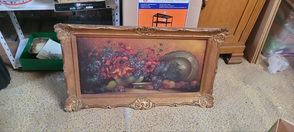 Tableau nature morte, Enlèvement