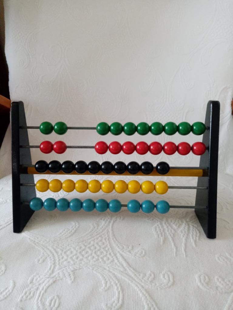 Brio Zweeds design houten telraam uit de jaren 70 (17,5/28 c, Ophalen of Verzenden, Gebruikt, Overige typen