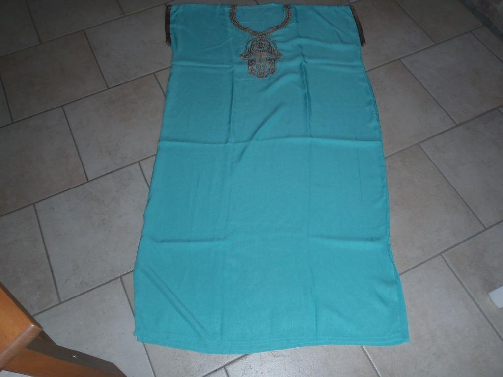 djellaba bleue, Enlèvement ou Envoi, Neuf, Bleu, Autres types