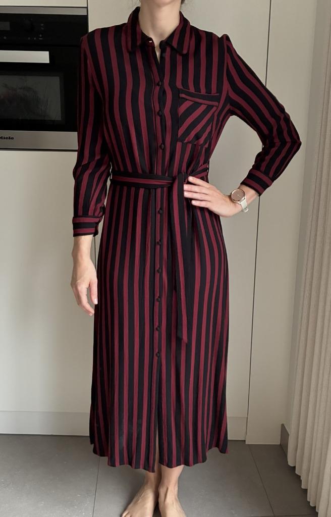 Lange Jurk van Selected Femme (Maat 36), Kleding | Dames, Zwart, Selected Femme, Ophalen of Verzenden, Zo goed als nieuw