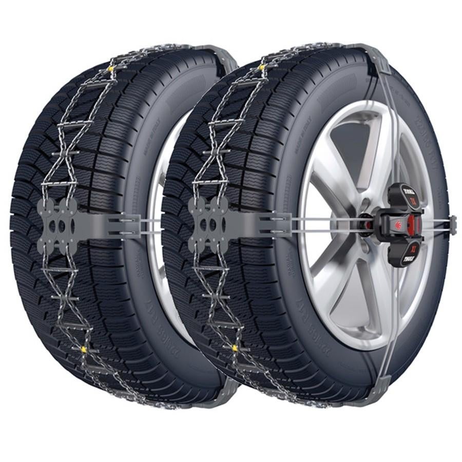Twee hoogwaardige Konig K77 Thule K-summit sneeuwkettingen, Ophalen of Verzenden