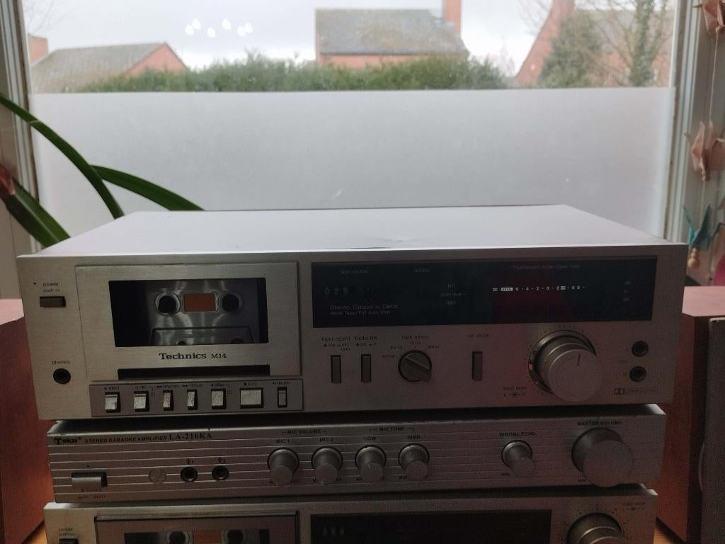 deck k7 technics m14, Enlèvement ou Envoi, Simple, Autres marques, Tape counter