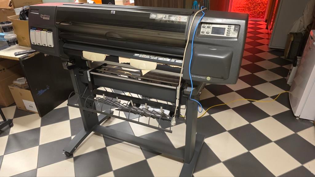 Plotter HP designjet 1050c plus, Ophalen, Gebruikt, Printer, Hp