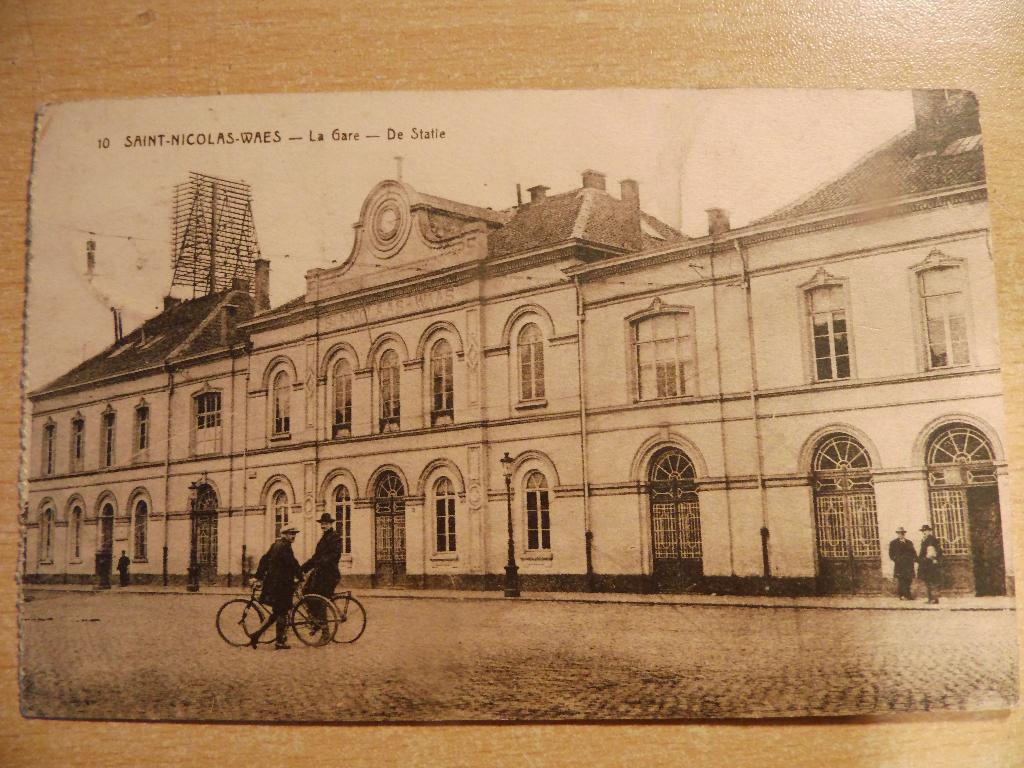 postkaart Sint-Niklaas, Verzamelen, Postkaarten | België, Ophalen of Verzenden, 1920 tot 1940, Gelopen, Oost-Vlaanderen