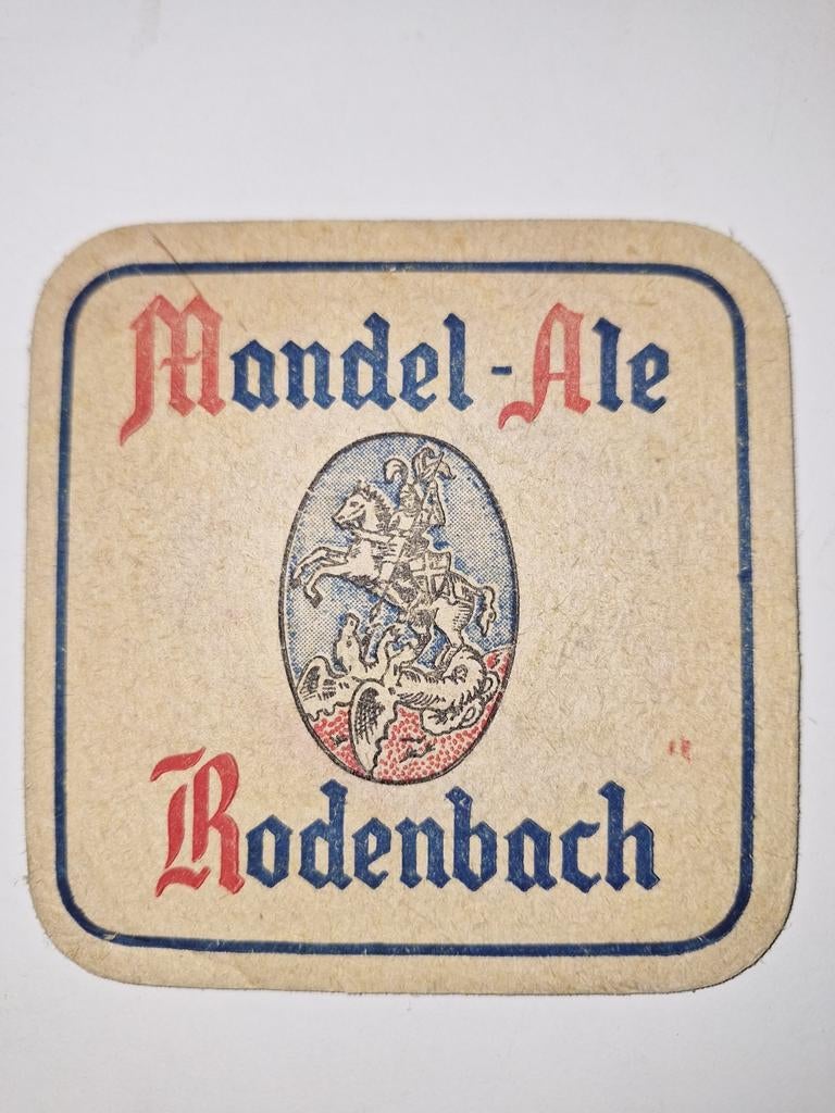 Zeldzaam oud bierkaartje brouwerij Rodenbach Roeselare, Verzamelen, Biermerken, Ophalen of Verzenden