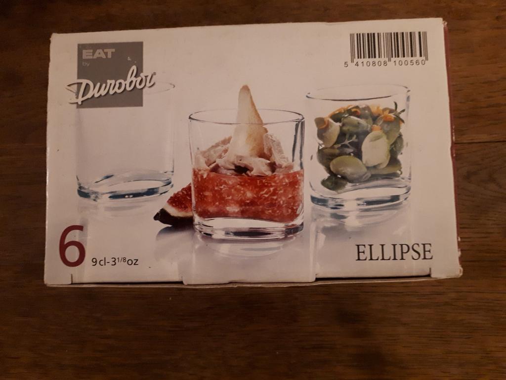 6 verres Duroboi, Enlèvement ou Envoi, Comme neuf