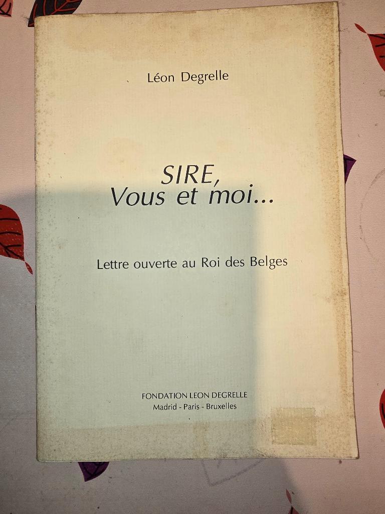 Léon DEGRELLE SIRE, JIJ EN IK... Origineel nr. 008 uit 1991., Boeken, Oorlog en Militair, Ophalen of Verzenden