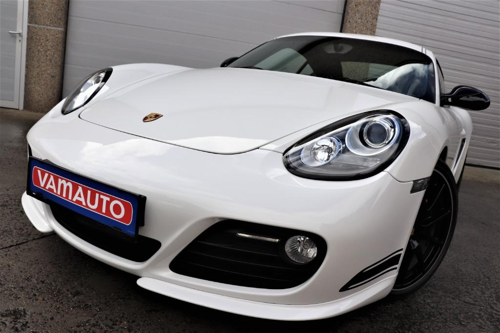 Porsche Cayman R - Manual/CarbonSeats/SportExhaust *FULL HIS, Euro 5, Achterwielaandrijving, Zwart, Bedrijf