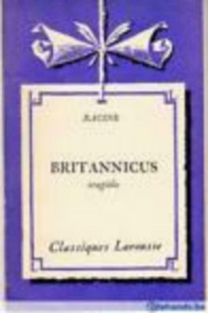 Racine, Britannicus, tragédie., Envoi, Neuf, Théâtre