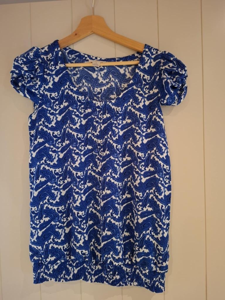 mooi bloesje sfera S, Blauw, Ophalen of Verzenden, Zo goed als nieuw, Maat 36 (S)