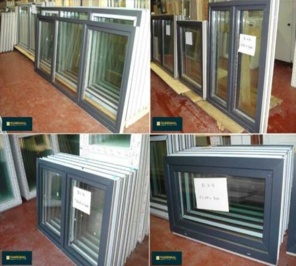 Ramen, deuren, schuiframen 7016 antracietgrijs, wit, 7039, Enlèvement ou Envoi, Ramenhal, Info@ramenhal.be, Synthétique