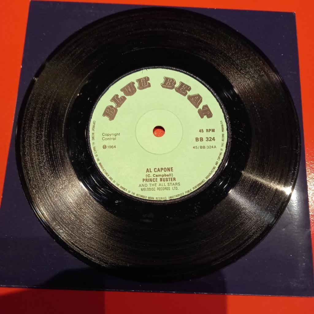 Prince Buster ‎– Al Capone / One Step Beyond " Ska Popcorn", Cd's en Dvd's, Vinyl Singles, Zo goed als nieuw, Overige genres, Ophalen of Verzenden