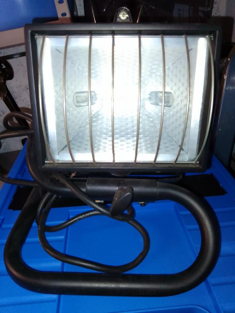 Lampe de travail halogène réglable., Enlèvement, Lampe