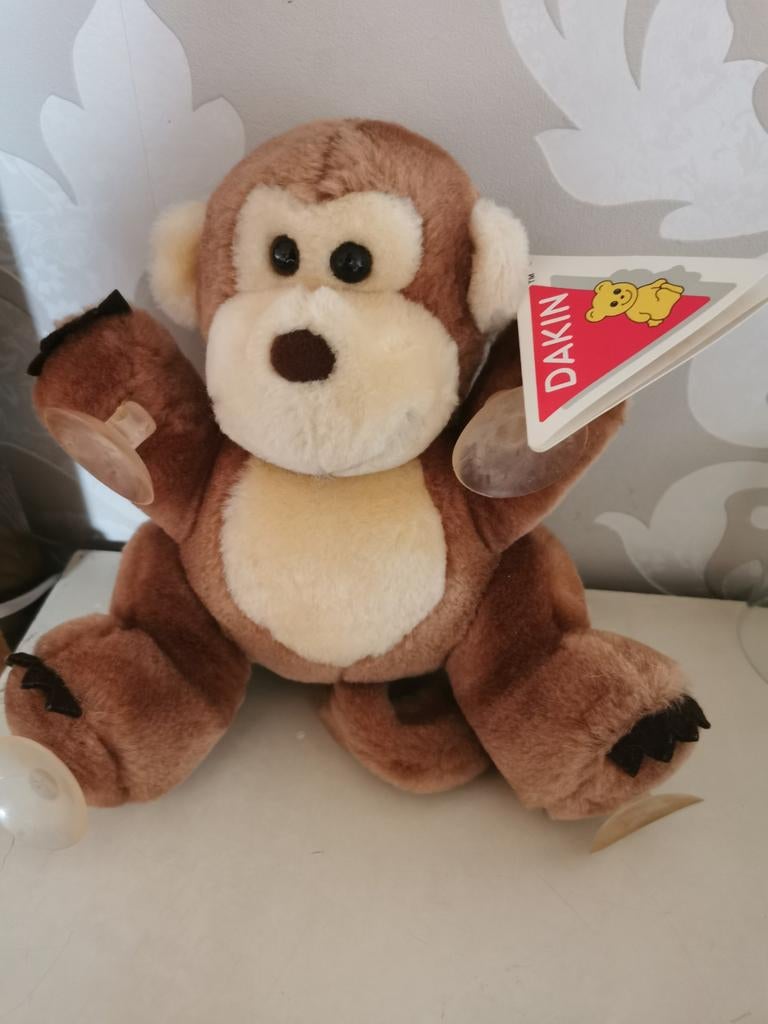Nieuw knuffel aapje Dakin, Ophalen of Verzenden