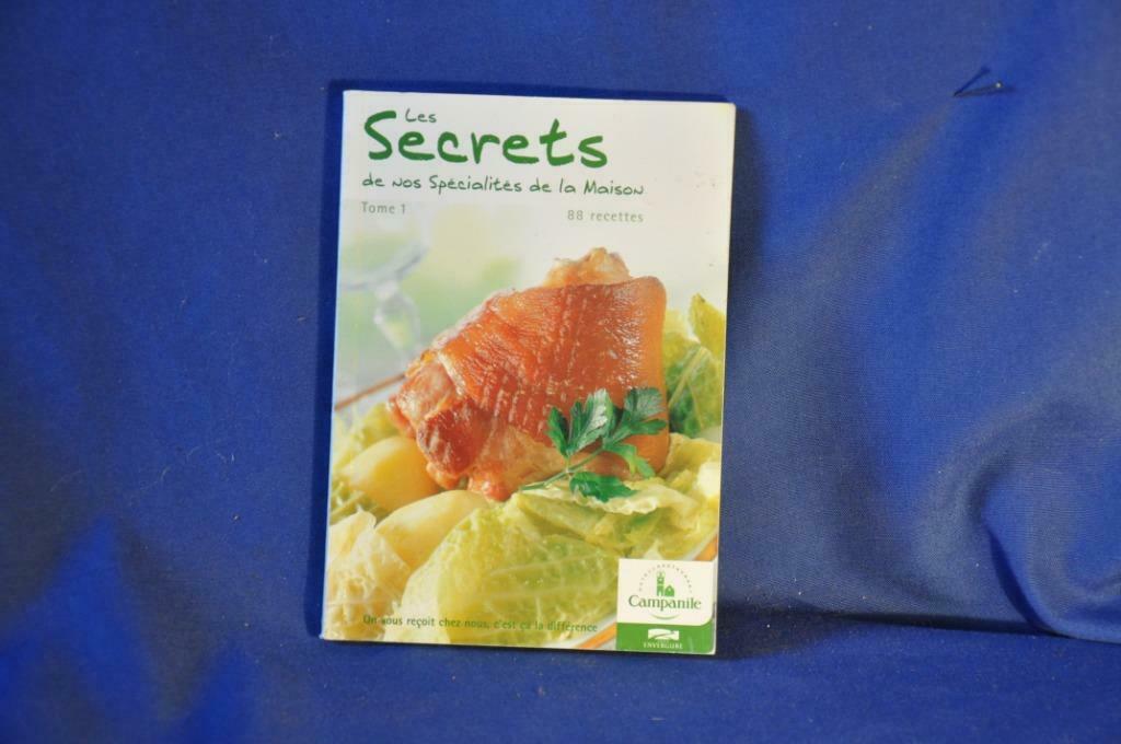 livre de cuisine secrets specialité de la maison (58), Enlèvement ou Envoi, Plat principal, Utilisé, Autres régions