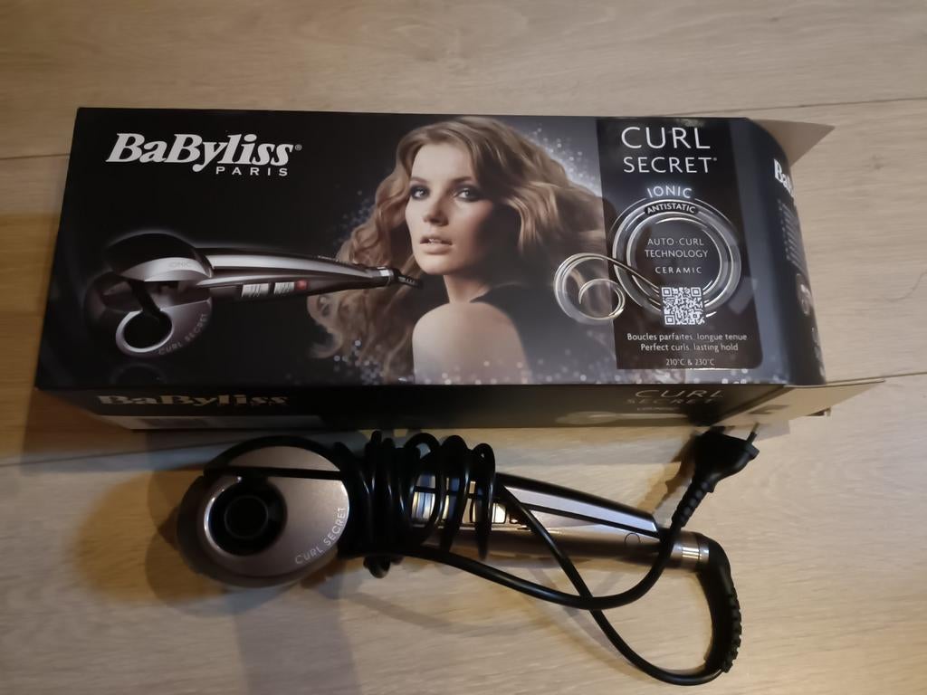 BaByliss curl secret, Ophalen of Verzenden, Zo goed als nieuw, Krultang of Stijltang