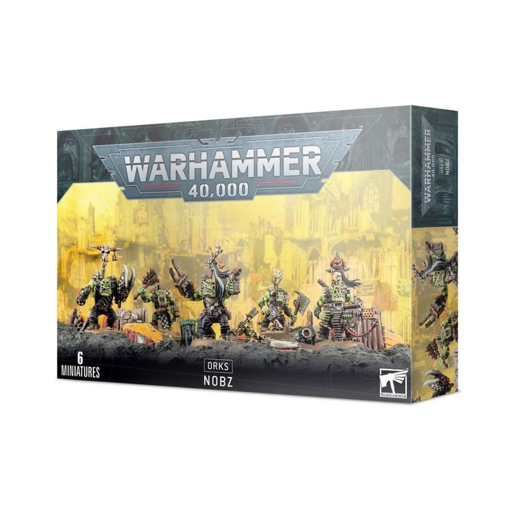 Warhammer 40,000 - Orks: Nobz, Hobby & Loisirs créatifs, Wargaming, Neuf, Warhammer, Enlèvement ou Envoi