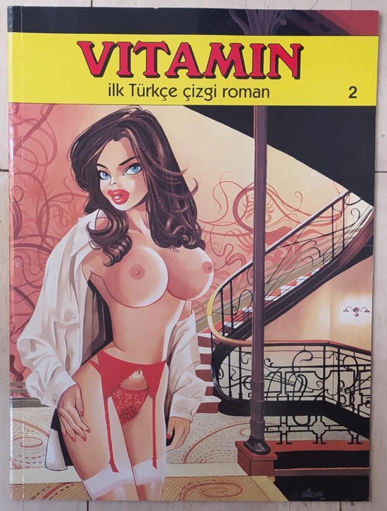 strip Vitamin (Turkse versie Rooie Oortjes Cartoonalbums, Boeken, Ophalen of Verzenden