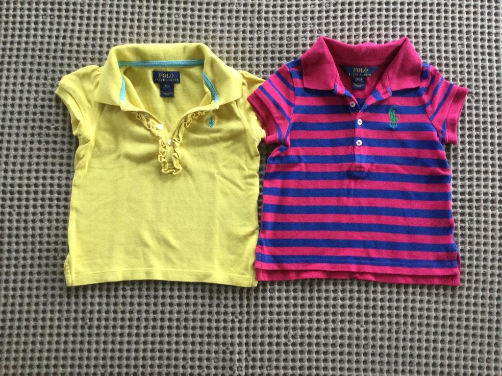 2 polo’s Ralph Lauren 3 jaar / 98, Gebruikt, Meisje, Ophalen of Verzenden, Shirt of Longsleeve