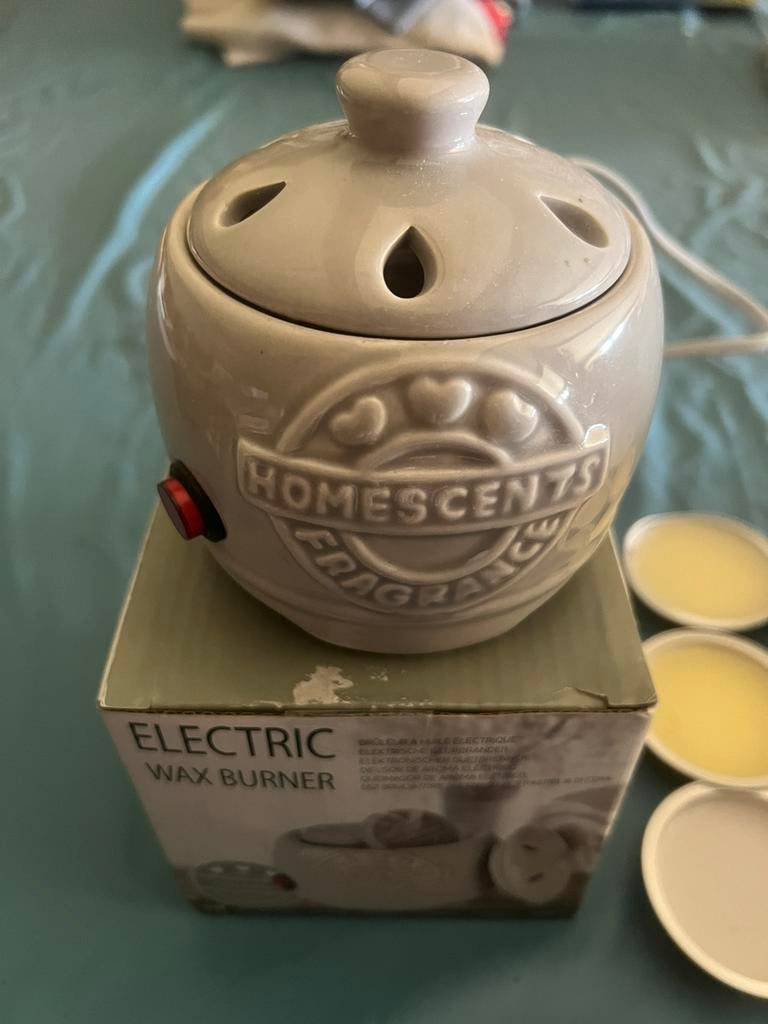 Fondantbrander van Homescent Fragrance. Diffuser, Ophalen of Verzenden, Zo goed als nieuw