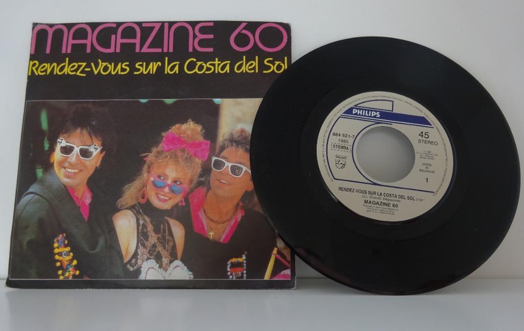 Magazine 60 - Rendez-vous sur la Costa Del Sol (7" vinyl sin, Ophalen of Verzenden, Zo goed als nieuw, Overige formaten