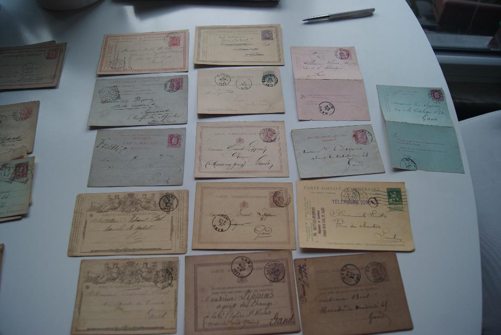 briefkaarten België, Enlèvement ou Envoi, Carte postale