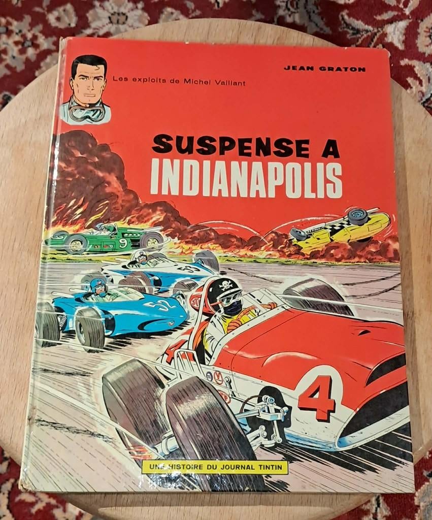 Michel Vaillant - Suspense à Indianapolis, Livres, Jean Graton, Enlèvement ou Envoi, Une BD, Utilisé
