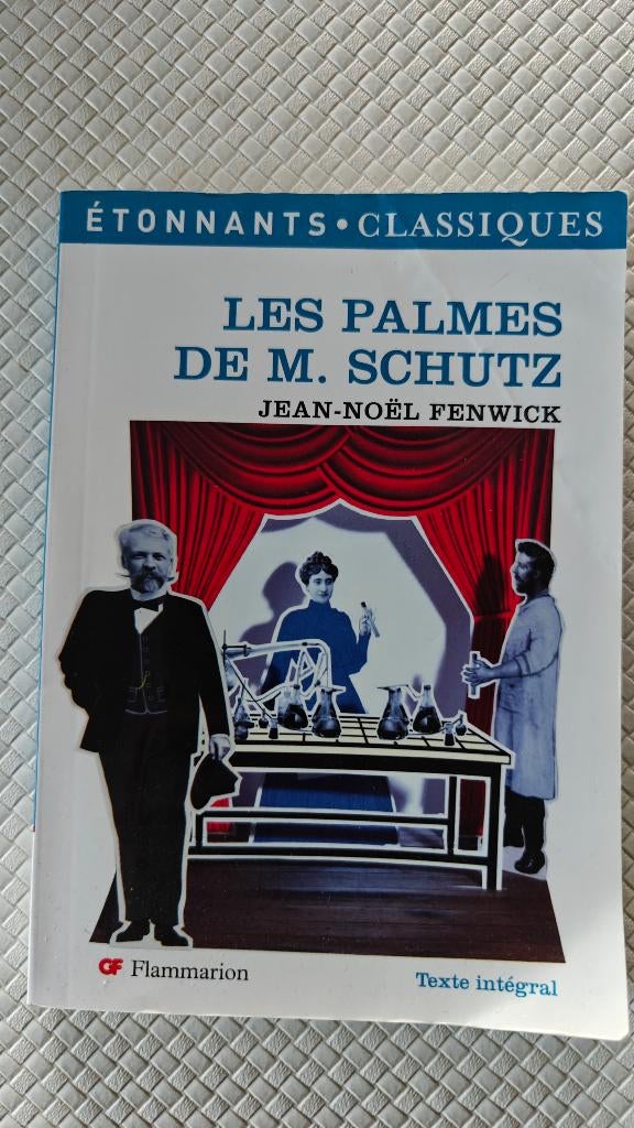 Boek les palmes de M.Schutz, ASO, Ophalen, Gelezen, Frans