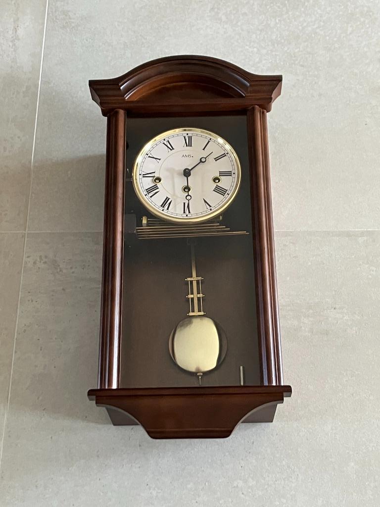 Wandklok AMS 2614-1, Maison & Meubles, Accessoires pour la Maison | Horloges, Utilisé, Horloge murale, Enlèvement