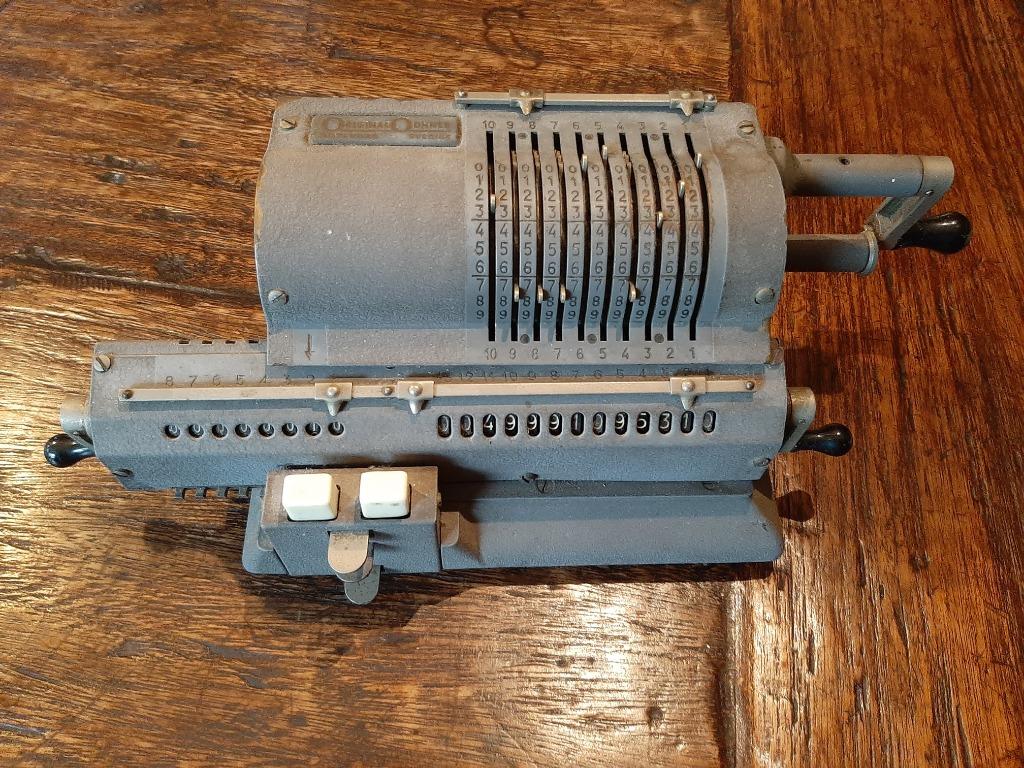 Calculator Original Odhner Model 107, Ophalen of Verzenden